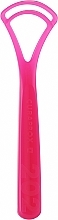 Парфумерія, косметика Скребок для язика з подвійним лезом CTC 202, рожевий - Curaprox Tongue Cleaner
