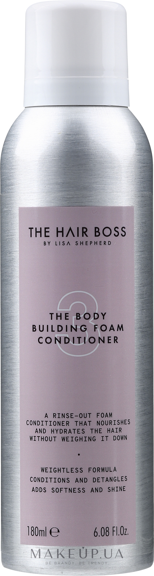 Пінка-кондиціонер для волосся - The Hair Boss The Body Building Conditioner — фото 180ml