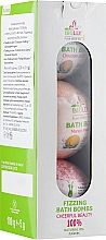 Набор - Biolly Fizzing Bath Bomb (bath/bomb/3x100g) — фото N1