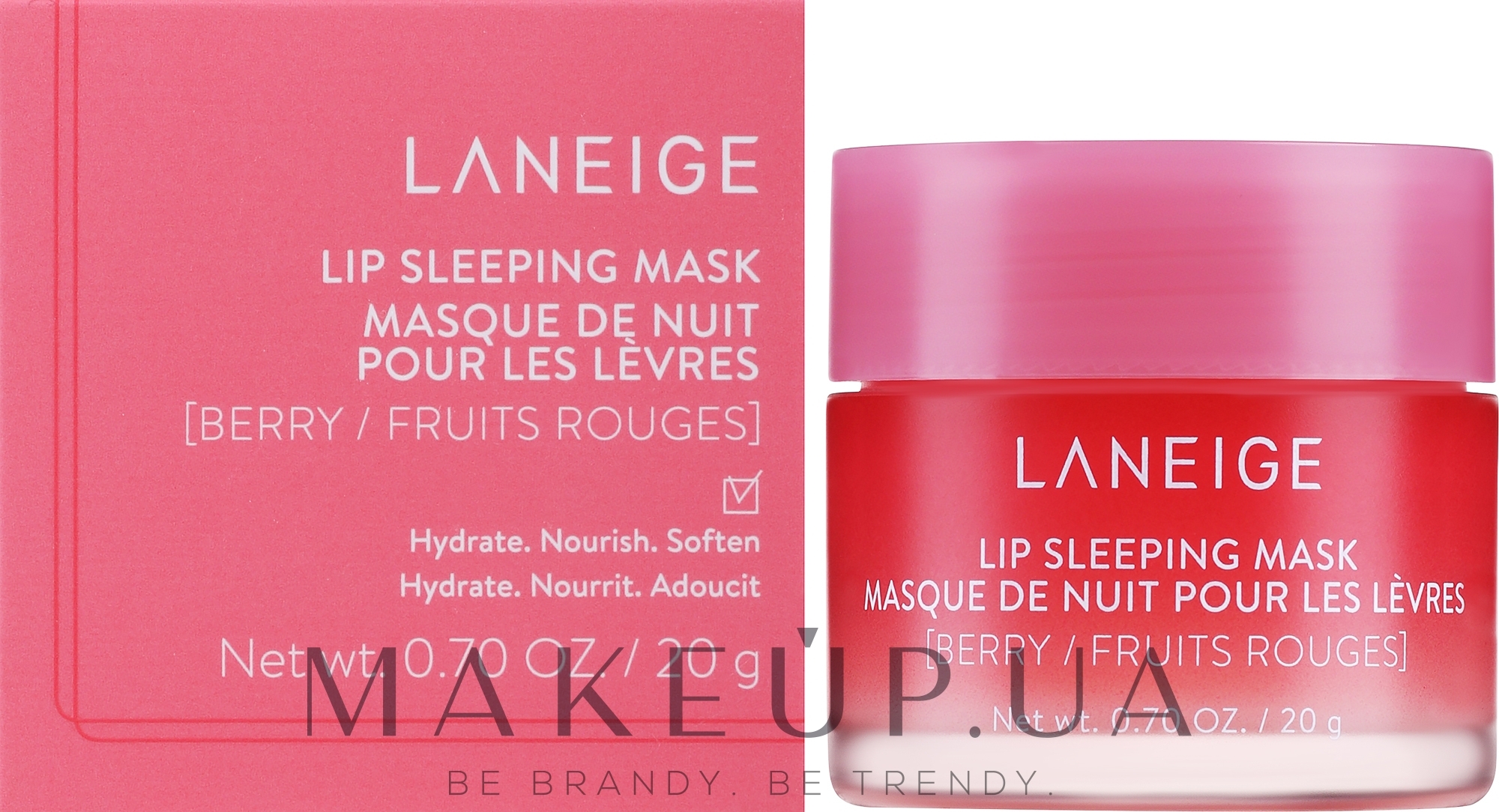 Ночная маска для губ "Лесные ягоды" - Laneige Lip Sleeping Mask Berry — фото 20g
