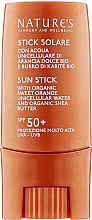 Духи, Парфюмерия, косметика Солнцезащитный стик для лица - Nature's Stick Solare SPF50+