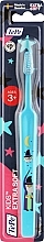 Парфумерія, косметика Дитяча зубна щітка від трьох років, блакитна з чарівником - TePe Kids Extra Soft