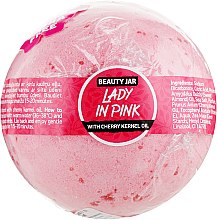 Бомбочка для ванни "Lady In Pink" - Beauty Jar Natural Bath Bomb — фото N1