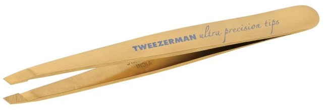 Пінцет для брів - Tweezerman Ultra Precision Slant Tweezer — фото N1