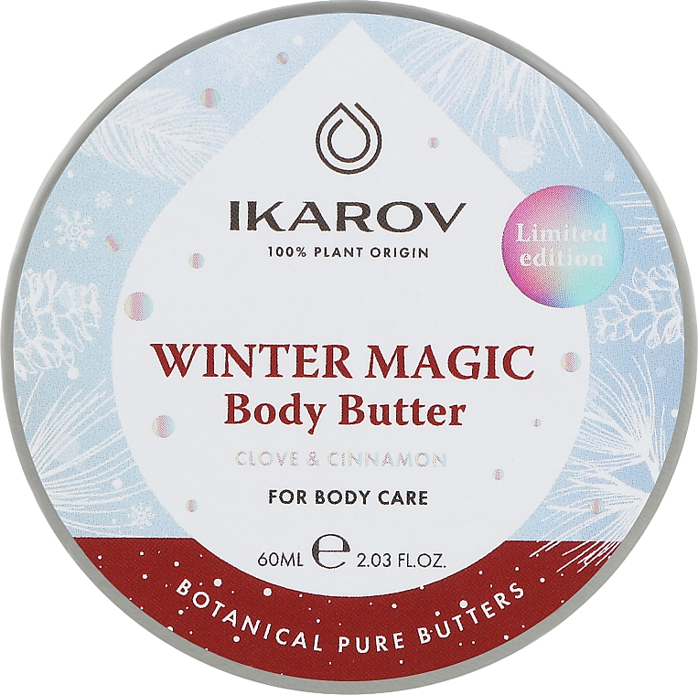 Масло для тіла з гвоздикою та корицею - Ikarov Body Butter — фото N1