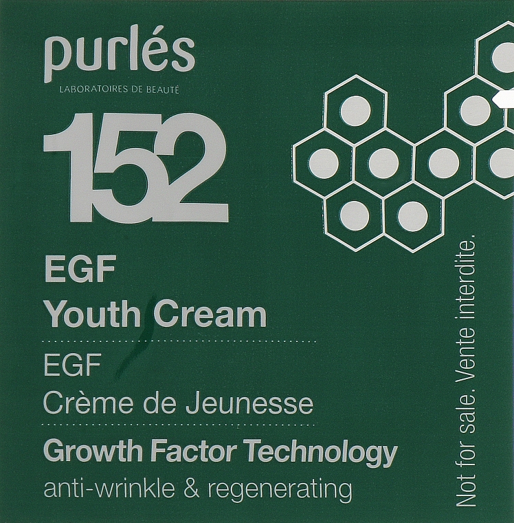 Регенерувальний омолоджувальний крем для обличчя - Purles Growth Factor Technology 152 Youth Cream (пробник)