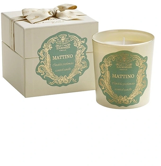 Ароматическая свеча - Santa Maria Novella Mattino Scented Candle — фото N3