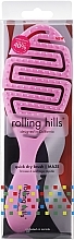 Щітка для швидкого сушіння волосся, рожева - Rolling Hills Quick Dry Brush Maze — фото N1