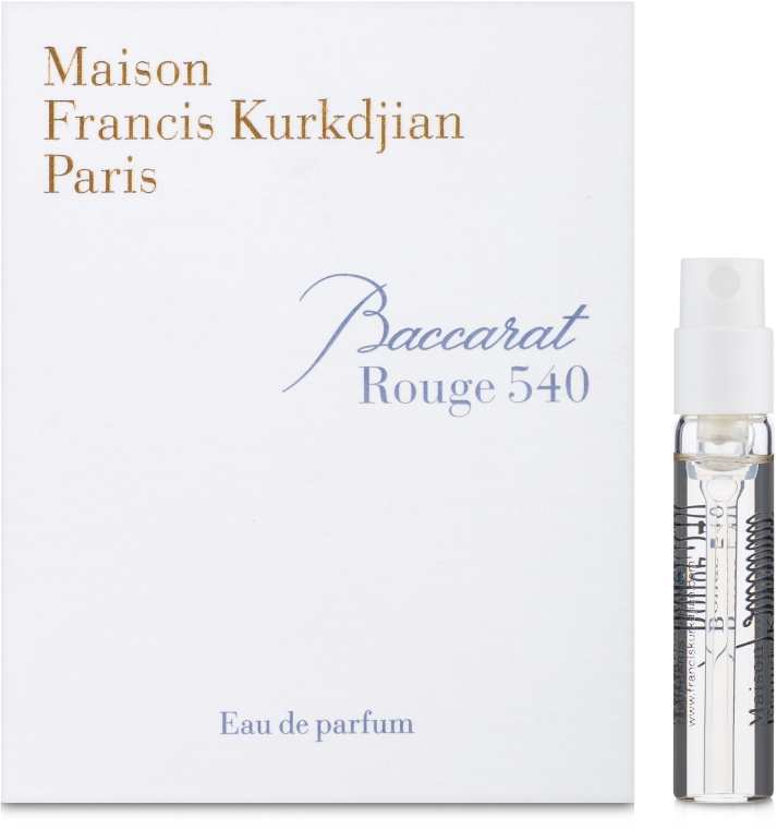 Парфумована вода Maison Francis Kurkdjian Baccarat Rouge 540 (пробник) — фото N1