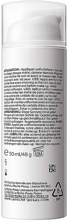 УЦІНКА Сонцезахисний корегуючий гель-крем для щоденного догляду за проблемною шкірою обличчя, схильною до жирності та недосконалостей, дуже високий ступінь захисту SPF50+ - La Roche-Posay Anthelios Oil Correct * — фото N2