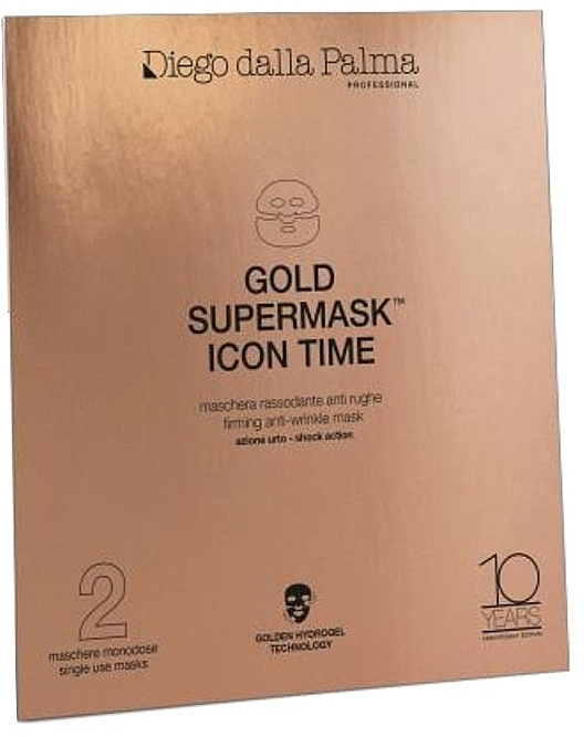 Укрепляющая маска против морщин - Diego Dalla Palma Professional Gold Supermask Icon Time 10 Years Edition — фото N1