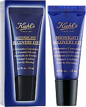 Нічний відновлювальний догляд для шкіри навколо очей - Kiehl's Midnight Recovery Eye — фото N1