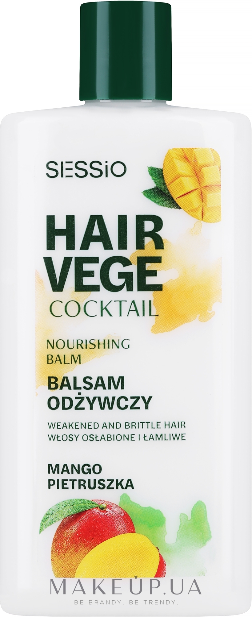 Живильний бальзам "Манго" - Sessio Hair Vege Cocktail Nourishing Balm — фото 300g