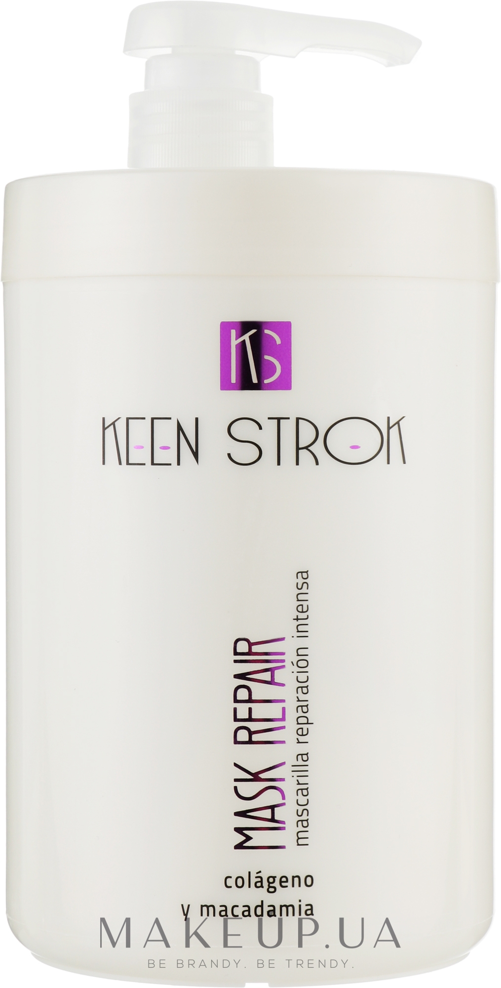 Маска для глубокого восстановления поврежденных волос - Keen Strok Intense Hair Repair Mask — фото 1000ml