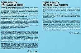Набір - Dermacol Aqua Beauty (cr/50ml + gel/150ml) — фото N3