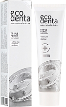 Зубна паста з потрійним ефектом з білою глиною, прополісом - Ecodenta Extra Toothpaste — фото N1