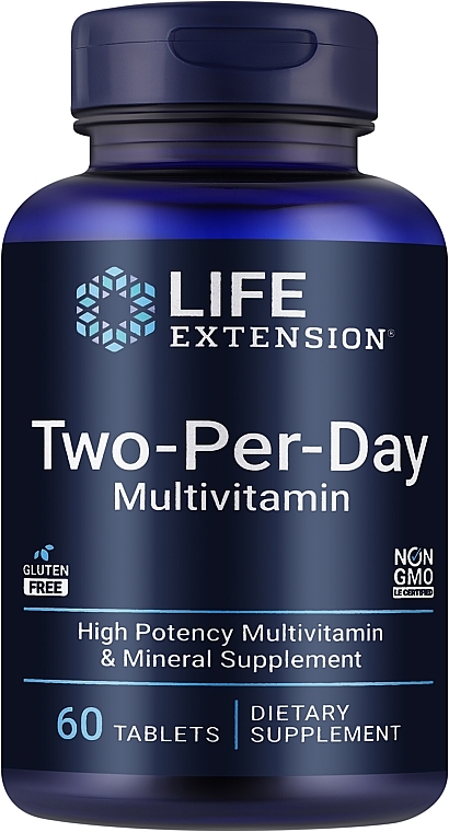 Комплекс мультивитаминов - Life Extension Two-Per-Day Tablets — фото N1