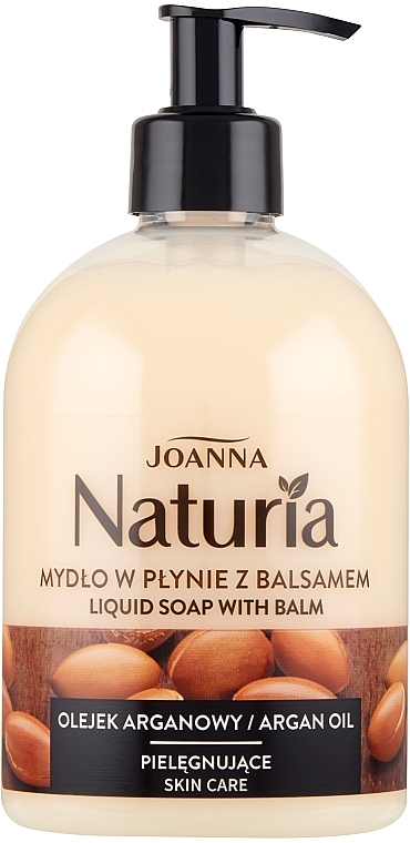 Жидкое мыло "Аргановое масло" - Joanna Naturia Argan Oil Liquid Soap — фото N1