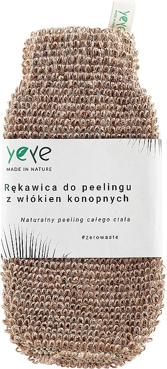 Пілінг-рукавичка з конопляного волокна - Yeye — фото N1