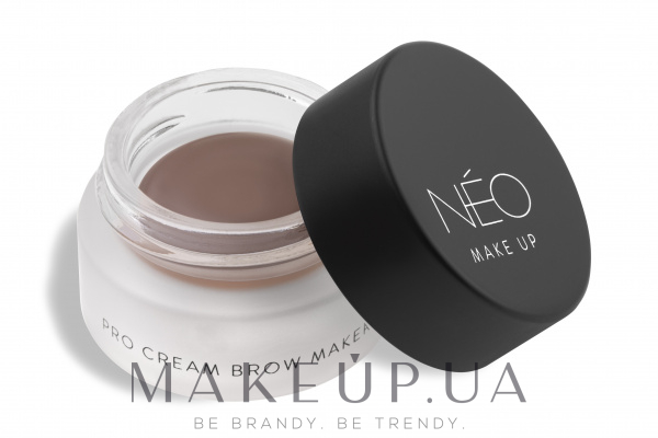 Крем для бровей - NEO Make Up Pro Cream Brow Maker — фото Светло-коричневый