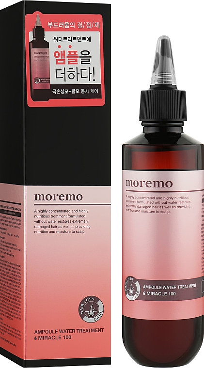 Маска-филлер для волос и кожи головы - Moremo Ampoule Water Treatment Miracle 100 — фото N4