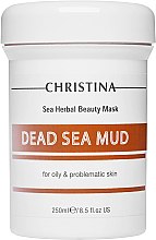 Парфумерія, косметика Грязьова маска для жирної шкіри - Christina Sea Herbal Beauty Dead Sea Mud Mask