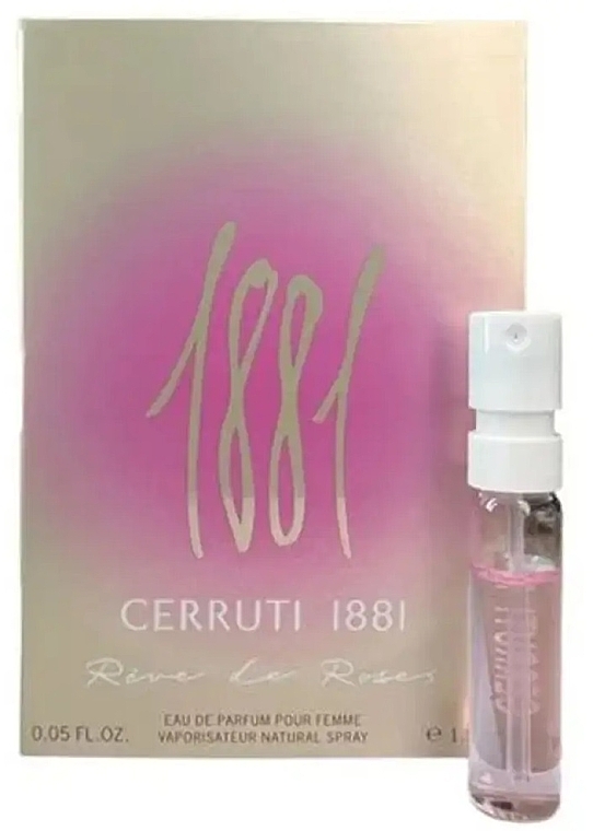 Cerruti 1881 Reve De Roses - Парфюмированная вода (пробник) — фото N1