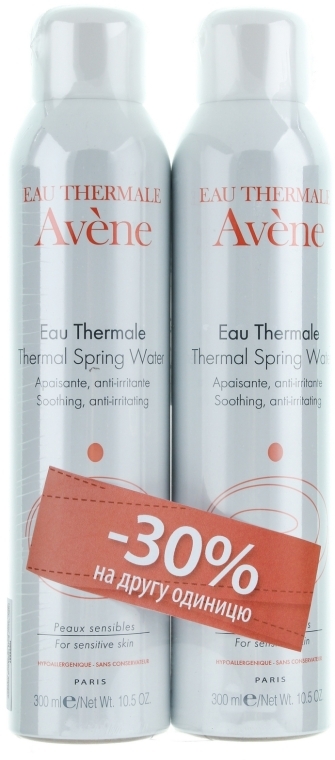 Набор - Avene Eau Thermale Thermal Spring Water (water/2x300ml)