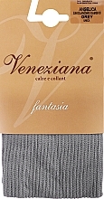 Гольфи вище коліна "Angelica", grey - Veneziana — фото N2