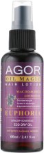 Парфумерія, косметика Лосьйон для волосся "Олія-флюїд Euphoria" - Agor Oil Magic