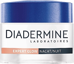 Духи, Парфюмерия, косметика Ночной крем для сияния кожи - Diadermine Expert Active Glow Night Cream