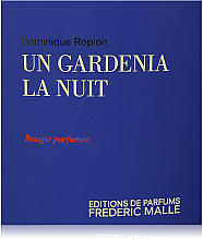 Frederic Malle Un Gardenia La Nuit - Парфюмированная свеча — фото N2