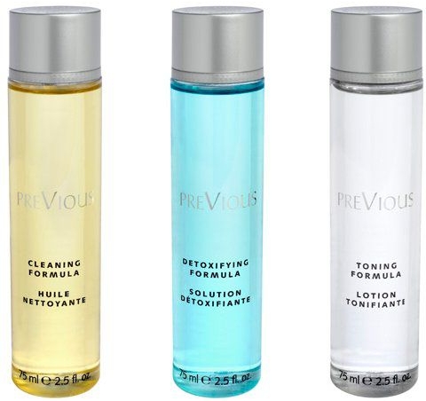 Косметичний набір - Ivo Pitanguy PreVious Intense Cleansing Program (f/oil/75ml + Det/75ml + lot/75ml)