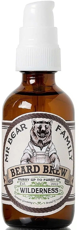 Флюїд для бороди - Mr Bear Family Beard Brew Wilderness — фото N1