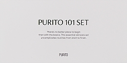 Парфумерія, косметика Набір - Purito 101 Set (f/gel/30ml + toner/30ml + ser/15ml + cr/12ml + cr/15ml)