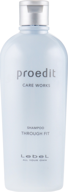 Шампунь для неслухняного жорсткого фолосся - Lebel Proedit Through Fit Shampoo