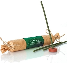 Благовония натуральные "Белый шалфей" - Maroma Bambooless Incense White Sage — фото N2