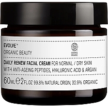 Крем для обличчя - Evolve Organic Beauty Daily Renew Facial Cream — фото N2