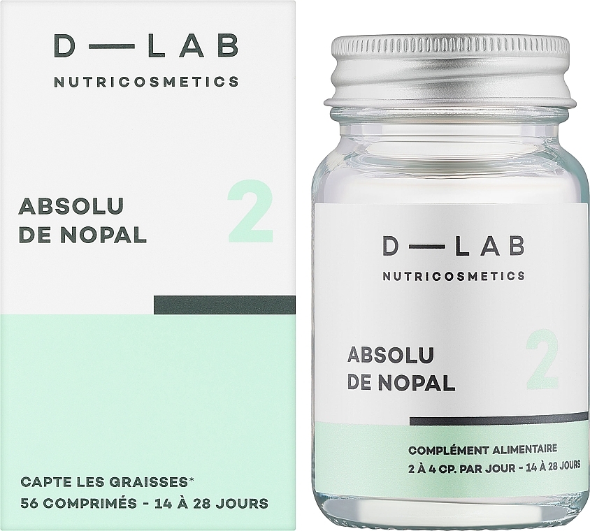 Харчова добавка "Нопал" - D-Lab Nutricosmetics Pure Nopal — фото N2