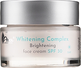 Парфумерія, косметика Освітлювальний крем для обличчя - AVA Laboratorium Whitening Complex Intensive Care Brightening Face Cream SPF30