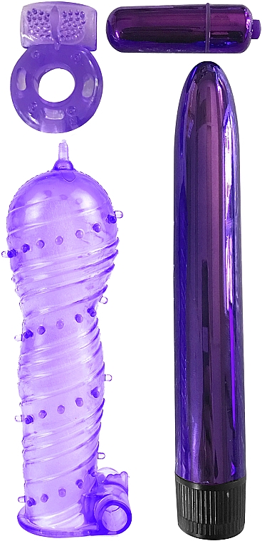 Набор для пар, фиолетовый - Pipedream Ultimate Pleasure Couples Purple — фото N2