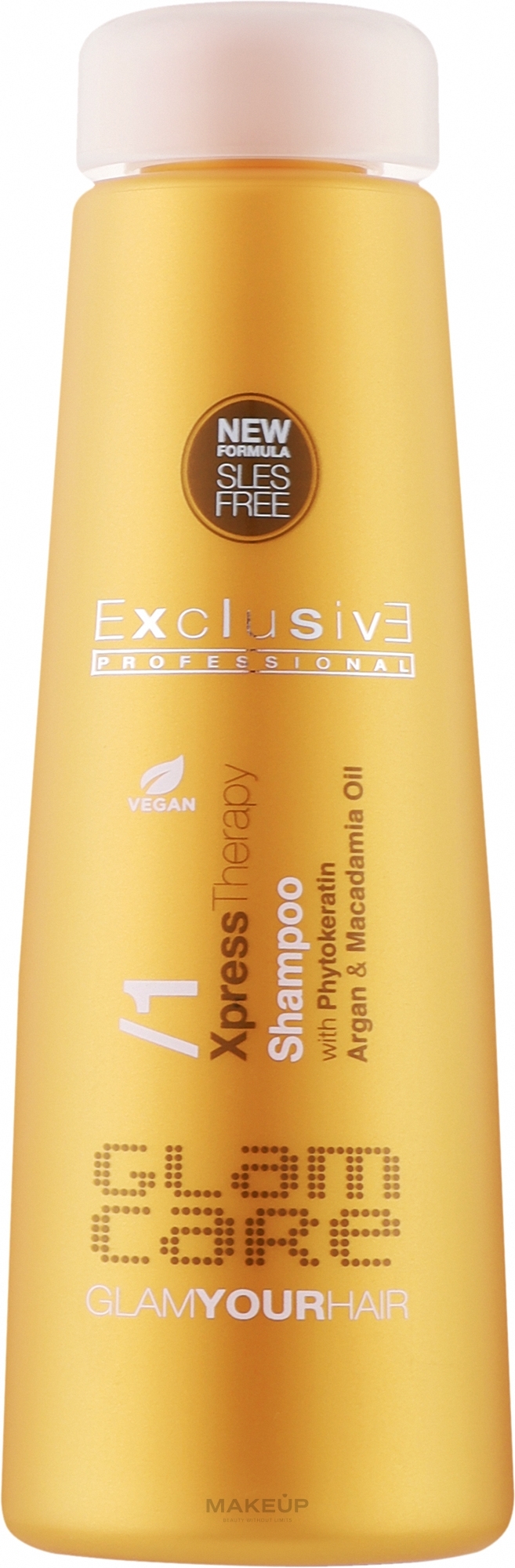 Восстанавливающий шампунь для волос - Exclusive Professional Xpress Therapy Shampoo No. 1 — фото 250ml