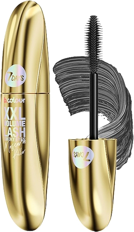 7 Days B.Colour Mascara Volume & Curl - Туш для вій — фото N1