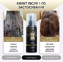Набір "Проти ламкості та сухості волосся" - LUM (oil/50ml + h/mask/200ml + spray/120ml) — фото N8
