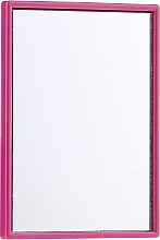 Компактне прямокутне дзеркальце, в рожевій оправі - Donegal Mirror — фото N1