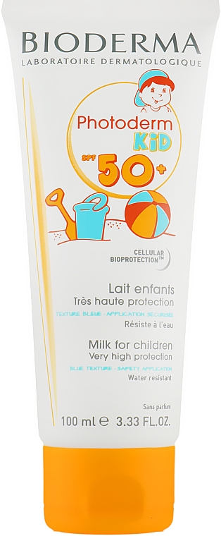 Солнцезащитное молочко для детей - Bioderma Photoderm Kid Lait Solaire Enfants SPF 50+ — фото N3