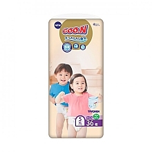 Трусики-підгузки для дітей "Premium Soft" розмір XL, 12-17 кг, 36 шт. - Goo.N — фото N1
