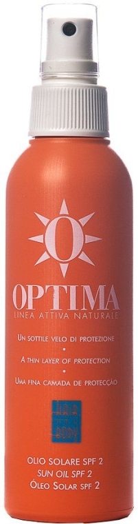 УЦЕНКА Солнцезащитное увлажняющее масло для тела - Optima Dry Oil SPF 2*