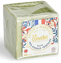 Традиционное Марсельское мыло - La Corvette Cube Olive 72% Soap Limited Edition — фото N2