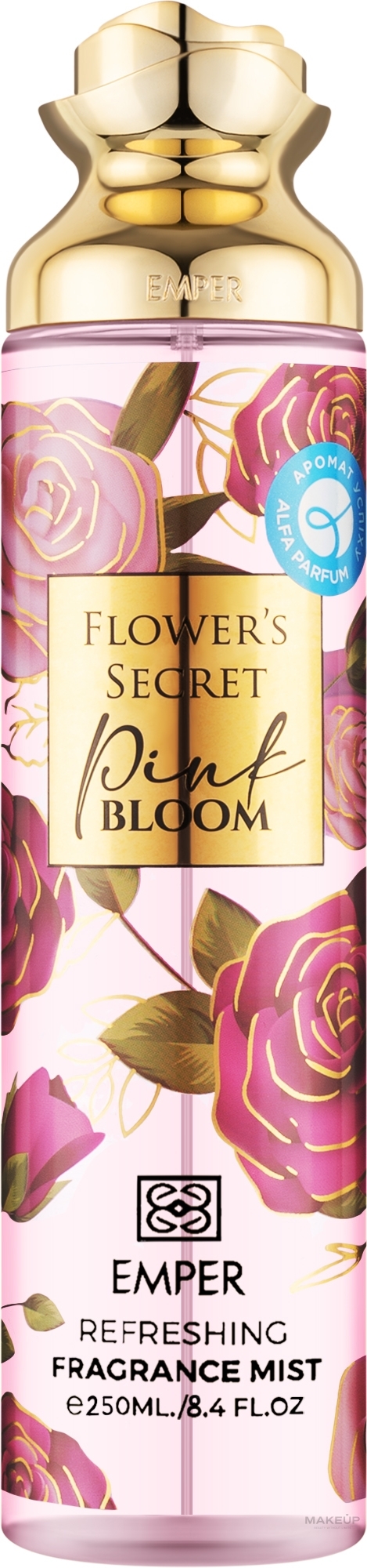 Emper Flower'S Secret Pink Bloom - Парфюмированный спрей для тела — фото 250ml